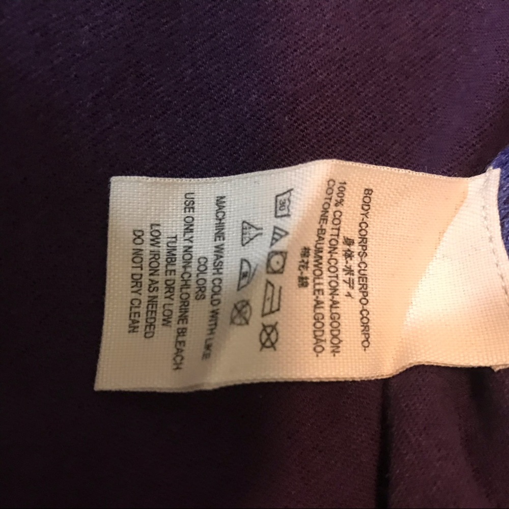 Free People, Abracadabra Tee in purple. - Picture 6 of 7